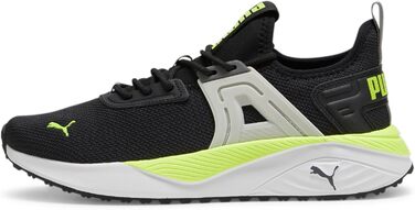 Кросівки PUMA Unisex Pacer 23 - чорний, сірий, лайм, сірий (37 EU)