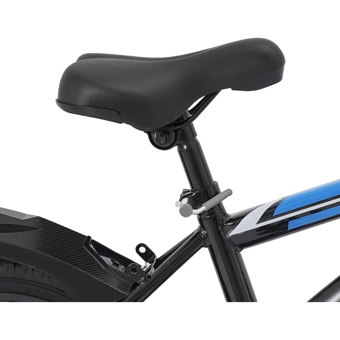 Дитячий велосипед 14 дюймів для хлопчиків та дівчаток 3-7 років, з додатковими колесами, регульована висота, з брудозахистом та пляшкою для води, для катання на відкритому повітрі