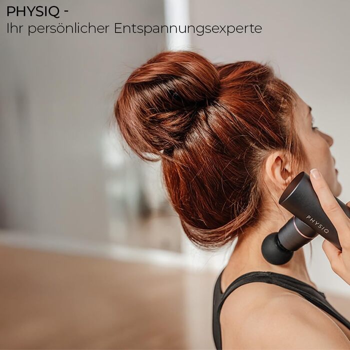 PHYSIQ Масажний пістолет для тіла, масажер для шиї, спини та фасцій, електричний масажер-ган для м'язів