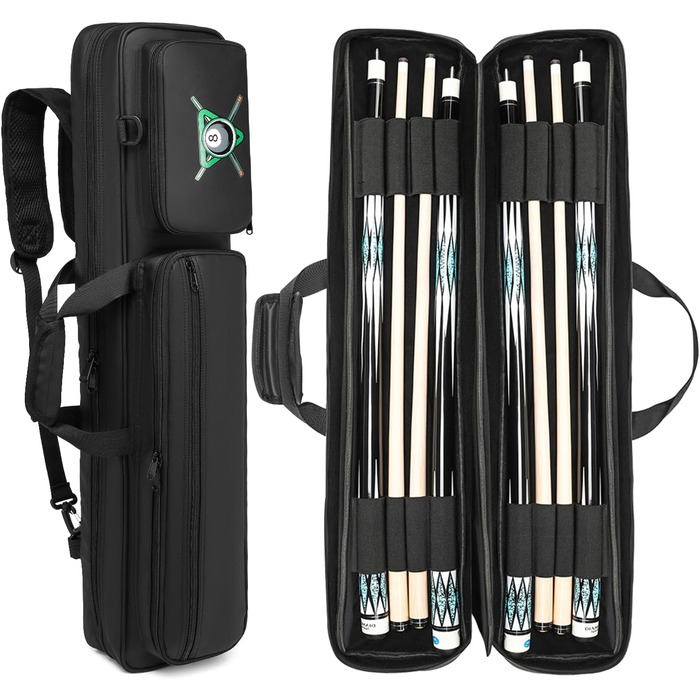 Водонепроникний футляр для більярдних київ 4X4: містка сумка для 4 частин та 4 насадок