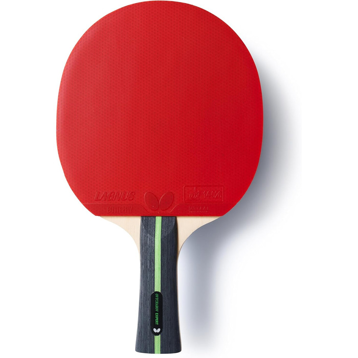 Професійна ракетка для настільного тенісу Butterfly Ovtcharov Expert з ITTF-сертифікатом, липка поверхня, максимальний оберт для змагань
