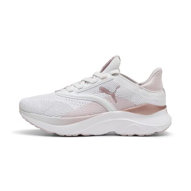 Жіночі кросівки для бігу PUMA Softride Mayve — Колір: Warmweiß-Gold-Schwarz (Сірий/Рожевий/Золотий)