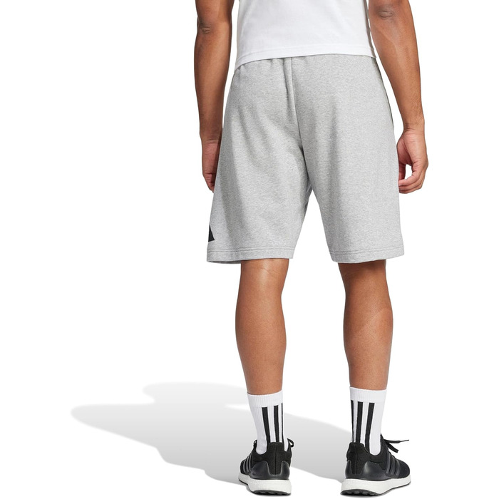 Чоловічі спортивні шорти adidas Performance Essentials Big Logo (розмір M, колір Medium Grey Heather/Black)