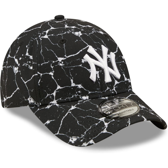 Кепка бейсболка New Era 9Forty Strapback Yankees Marble (Нью-Йорк Янкиз) оригінал
