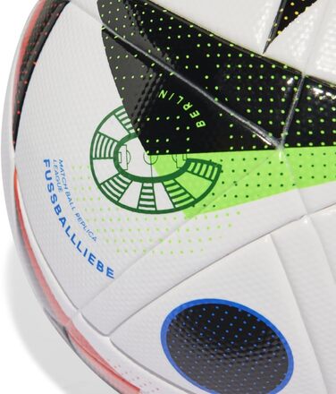 Футбольний м'яч adidas Fussballliebe League EM 2024 для тренувань