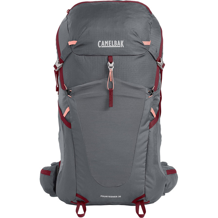 Гідратаційний рюкзак CAMELBAK Fourteener 30 для дорослих, унісекс, 30 л, сірий/червоний