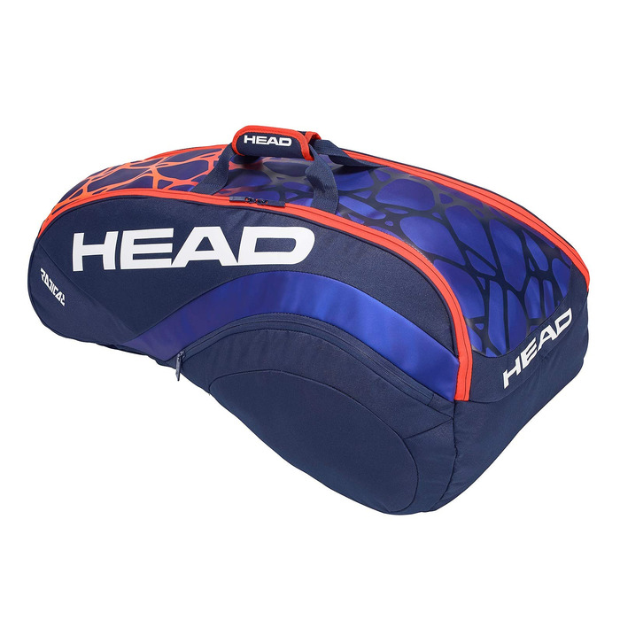 Спортивна сумка HEAD Radical 9R Supercombi синя - велика містка сумка для тенісу та інших видів спорту
