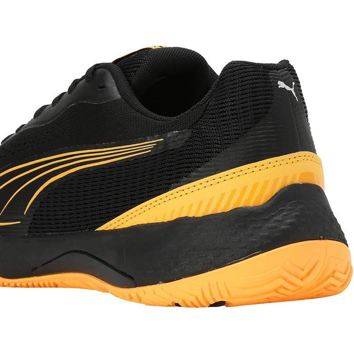 Кросівки PUMA Solarstrike III для залу (Indoor Court) - чорний/білий, 40.5 EU