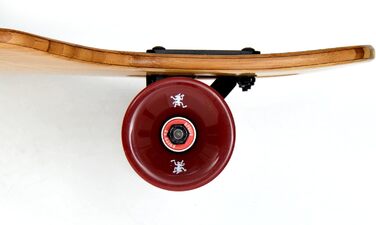 Лонгборд Apollo Bali Powerslide, бамбук і скловолокно, ABEC 9, Flex 2, для підлітків та дорослих, професійний круїзер