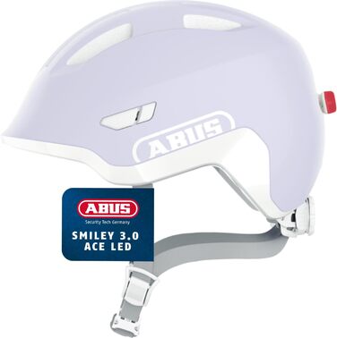 Дитячий велосипедний шолом ABUS Smiley 3.0 ACE LED з підсвіткою