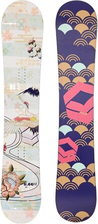 Сноуборд жіночий FTWO Bloom Multicolor 147 см з кріпленнями M - Розпродаж