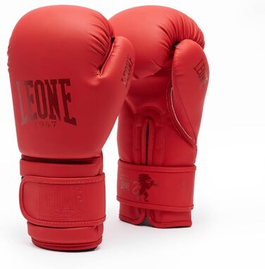 Боксерські рукавиці Leone 1947 Red 12oz Унісекс - Професійні для тренувань та спарингів