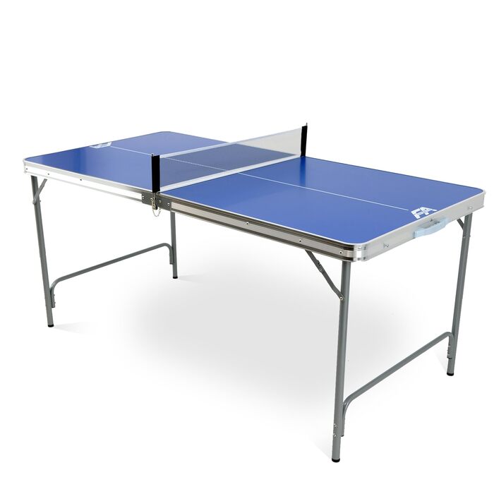 Стіл для пінг-понгу складний Fabula для дітей та підлітків, Indoor & Outdoor, розмір midi, 165x84x72 см, FASports з сіткою, ракетками, м'ячем