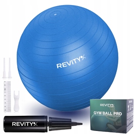 Фітбол Revity 65 см, синій