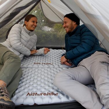 Каремат Naturehike Thermal 5.8 R-Wert для кемпінгу, самонадувний, 4 сезони, 168x58 см, мумія