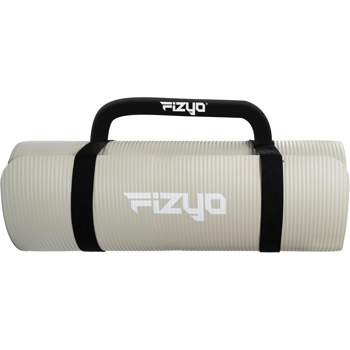 Килимок для йоги, фітнесу та пілатесу Phyzyo, 190x60x1.5 см, сірий