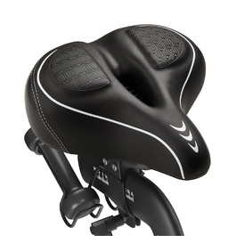 Зручний велосипедний сидіння з подвійною амортизацією, Memory Foam, для Peloton Bike, Mountain Bike, чоловіків та жінок, білий