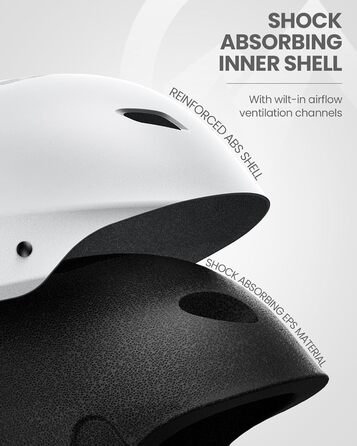 Набір для сноубордингу та лижного спорту Outdooraster: шолом, маска PRO, для жінок, чоловіків, молоді, білий, XL