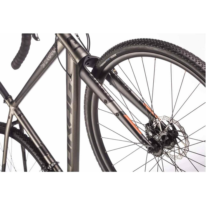 Чоловічий гравійний велосипед Airtracks 28 дюймів STERRATO 3.0 Bike 2 x 8 швидкісний Shimano Claris RD-R2000 8-швидкісний - висота рами 49 см, 52 см і 5 5см - Модель 2024 (55см (для зросту 175-188см))