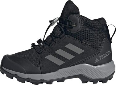 Дитячі трекінгові черевики Adidas Terrex Mid Gore-TEX, Core Black/Grey Three/Core Black, 32 EU