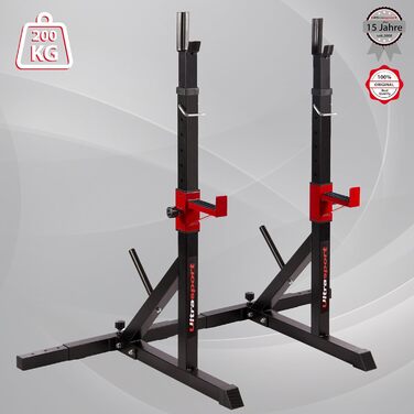 Стійка для гантелей та штанги Ultrasport, сталева, для зберігання дисків, довгих і коротких гантелей, універсальна для фітнесу