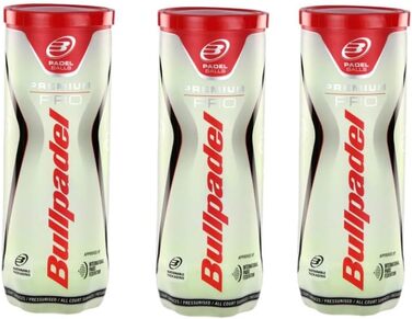 Падельні м'ячі Bullpadel Premium Pro Tripack (9 шт.)