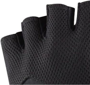 Велосипедні рукавички без пальців для чоловіків, чорні, з гелевими вставками