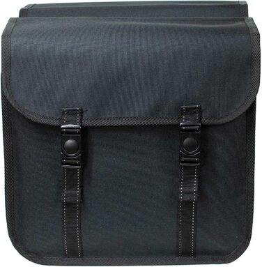 Велосипедна сумка BikyBag Classic, подвійна, чорна, для багажника