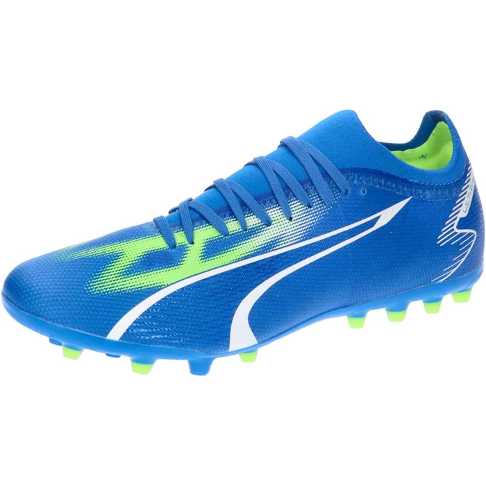 Бутси для футболу PUMA Ultra Match Mg - 46 EU, Ultra Blue/Puma White/Pro Green