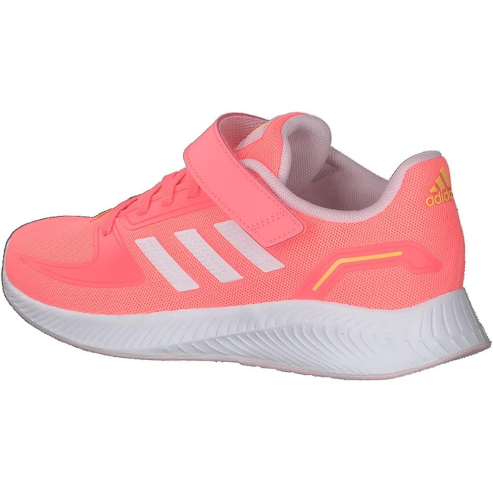 Кросівки для бігу Adidas Runfalcon 2.0 EL, унісекс, дитячі, розмір 28 EU, червоний, білий, рожевий