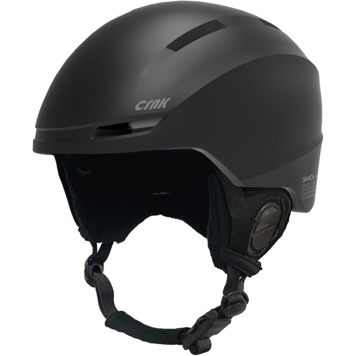 Гірськолижний шолом CRNK Skadi з Bluetooth, ANC, чорний, унісекс