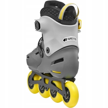 Ролики Rollerblade Apex Charcoal Yellow, розмір 33-36,5