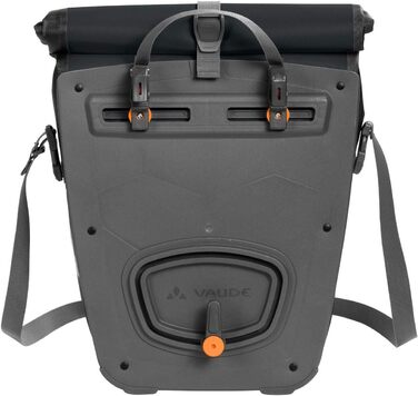 Велосумка VAUDE Aqua Back Single 24 л для багажника, водонепроникна, чорна