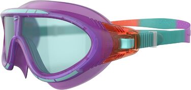 Дитячі плавальні окуляри Speedo Biofuse Rift, унісекс, розмір універсальний, кольори Orchid/Soft Coral/Peppermint