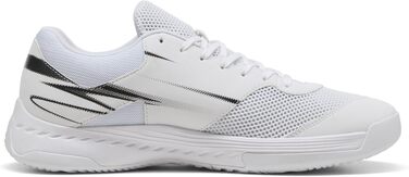 Кросівки для залу PUMA Unisex Varion II Indoor Court Shoe, біло-чорні