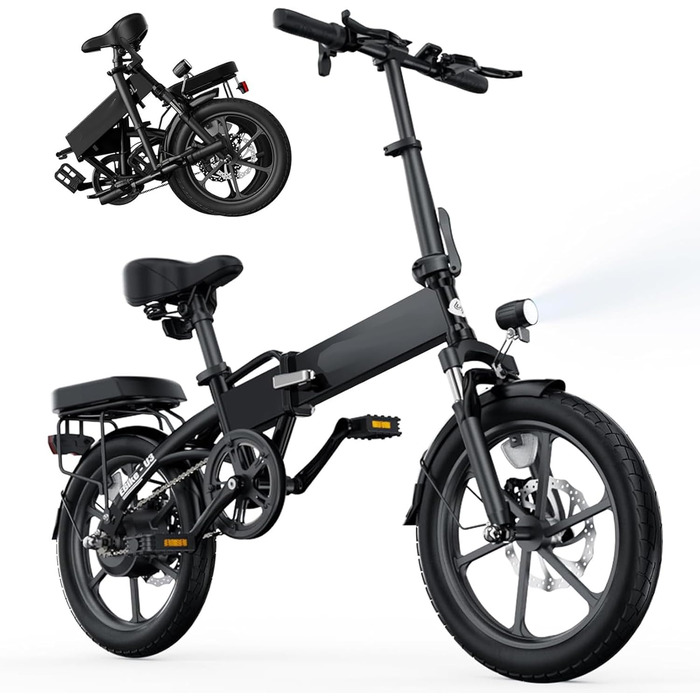 Складаний електровелосипед Finbike 16