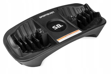 Регульовані гантелі з гумовим покриттям SPORT BLAST 1 x 24 кг