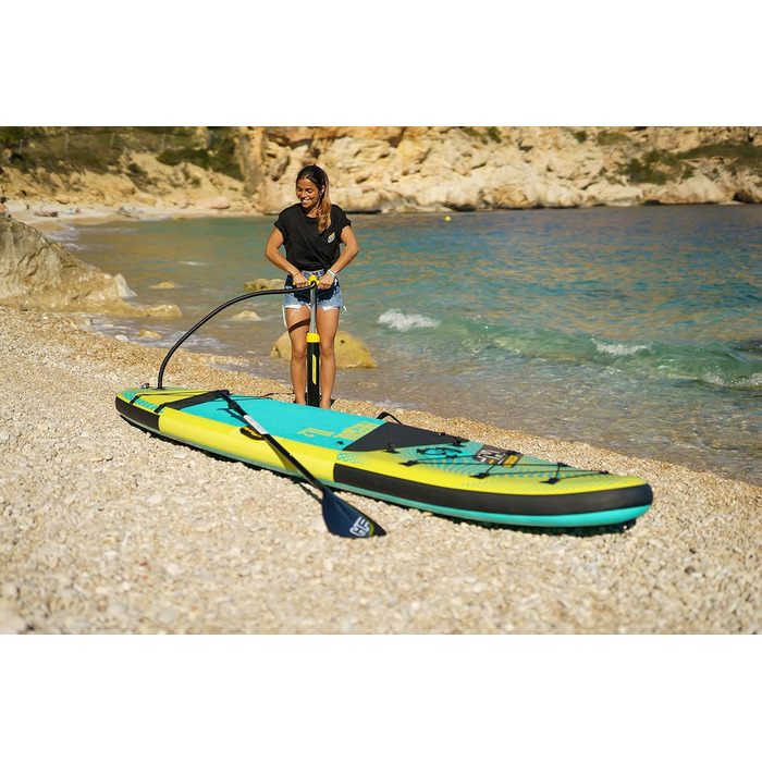 SUP дошка Bestway Hydro-Force Freesoul Tech 340x89x15 см, комплект для турингу