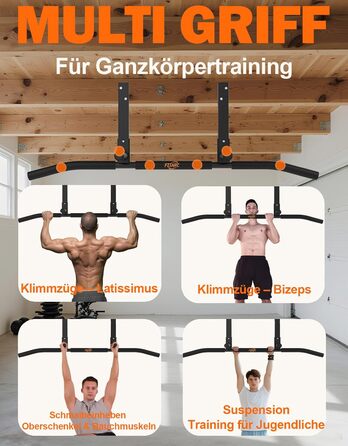 Кріплення для турніків Fitarc - міцна конструкція для домашнього спортзалу (чорний)
