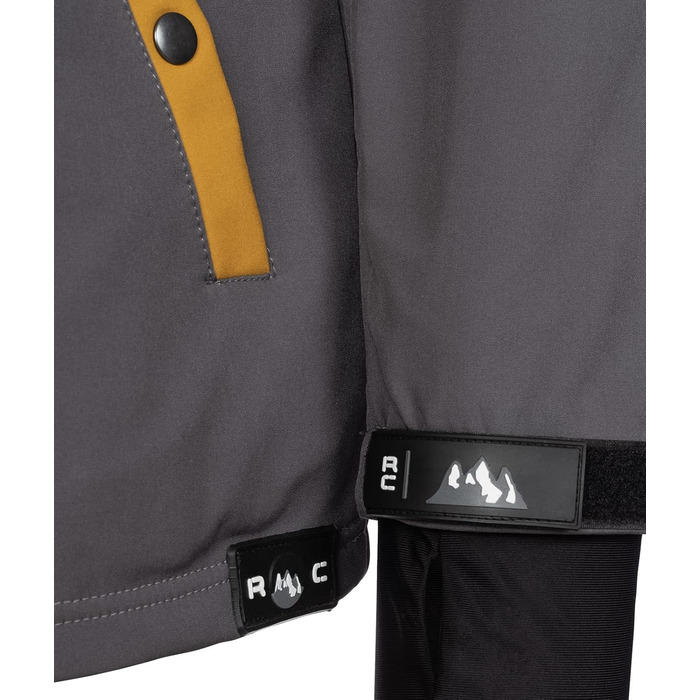 Чоловіча софтшеллова куртка Rock Creek H-292, чорна, XL