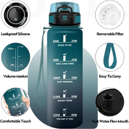 колір: 17oz - 500ml | темно-зелено-сірий