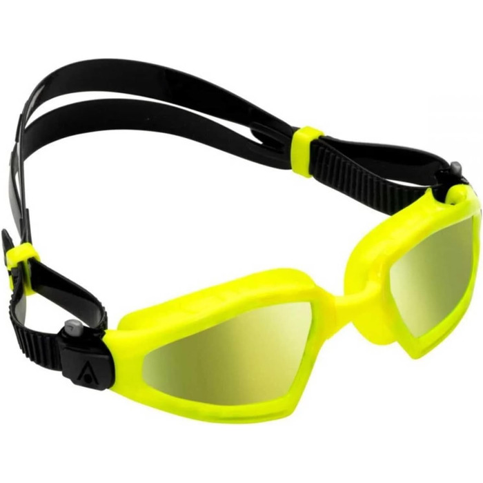 Окуляри для плавання Aquasphere Kayenne Pro Titanium Mirror, дзеркальні, неон-жовті, універсальний розмір