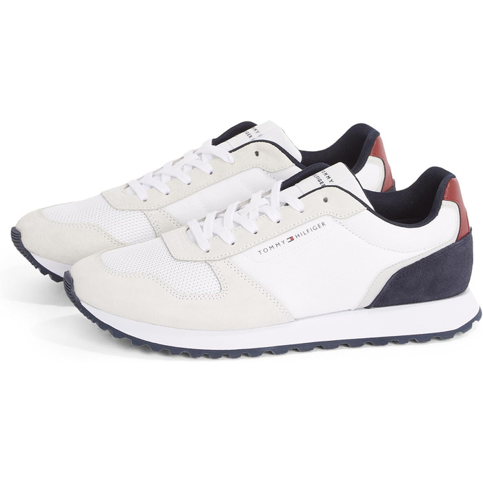Чоловічі кросівки Tommy Hilfiger: спортивне взуття (46 EU, білий)