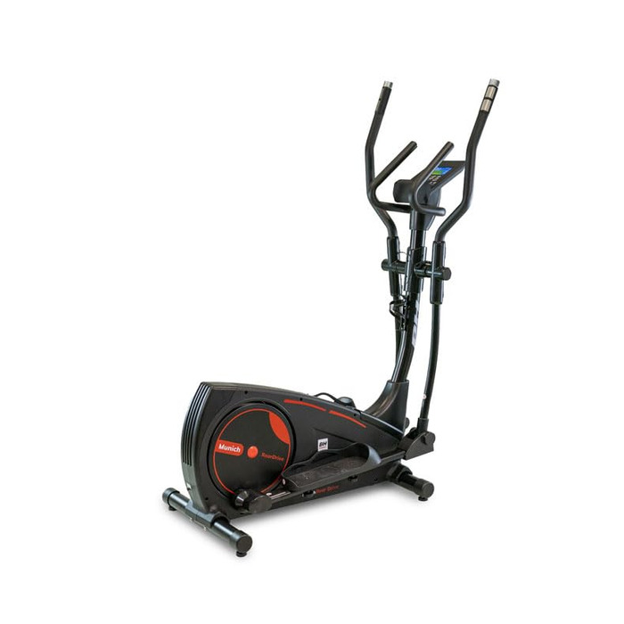 BH Crosstrainer Munich: еліптичний тренажер з маховиком 12 кг, магнітний, максимальна вага користувача 120 кг, різні версії (E100)