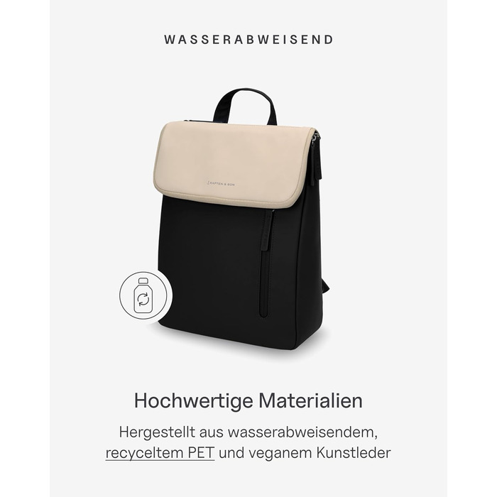 Міський рюкзак Kapten & Son Vallen 6 л для жінок і чоловіків, компактний daypack для міста та щоденного використання