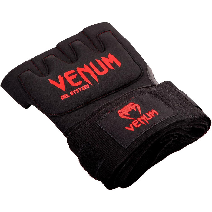 Захист для кулаків Venum для дорослих (Чорний/Червоний)
