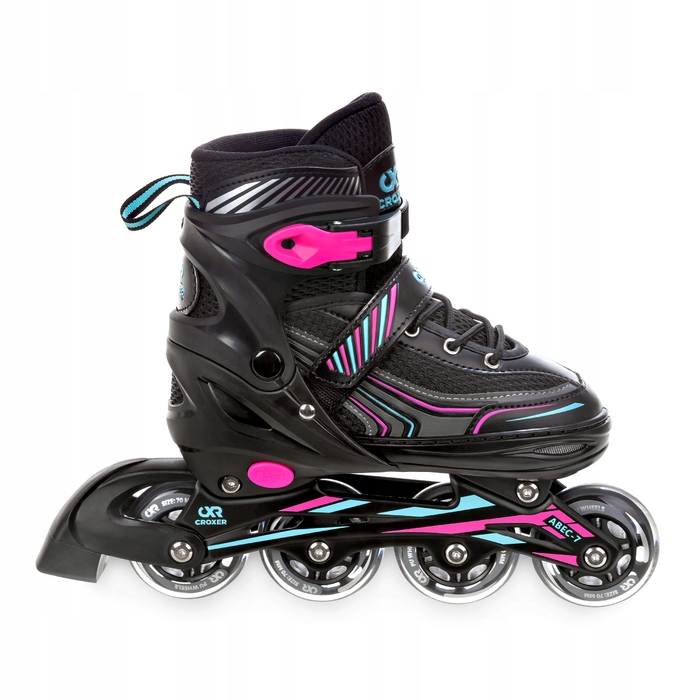 Ролики-ковзани 2в1 Croxer Optima (регульовані), Mint/Pink, 39-42