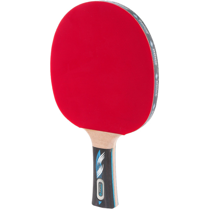 Ракетка для настільного тенісу Donic-Schildkröt OVTCHAROV 900 Ergo/AVS/PLS, дерев'яна ручка, синя, універсальний розмір (754419)