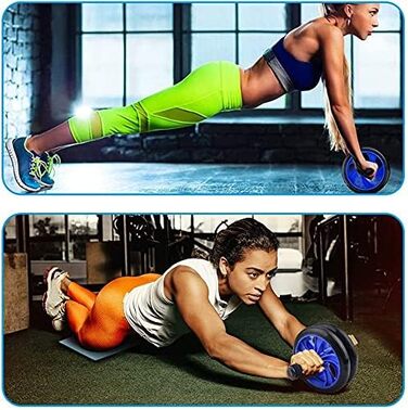 Набір для пресу AERLANG 7-в-1: ролер, турніки, еспандер, скакалка, ручки та наколінники для фітнесу вдома та в залі