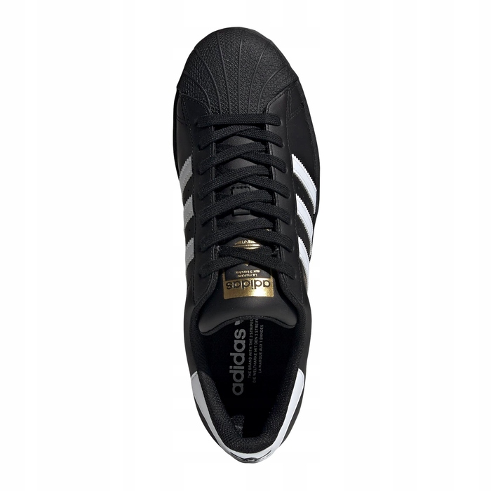 Кросівки adidas Superstar чорні/білі EG4959 шкіряні, розмір 40 2/3
